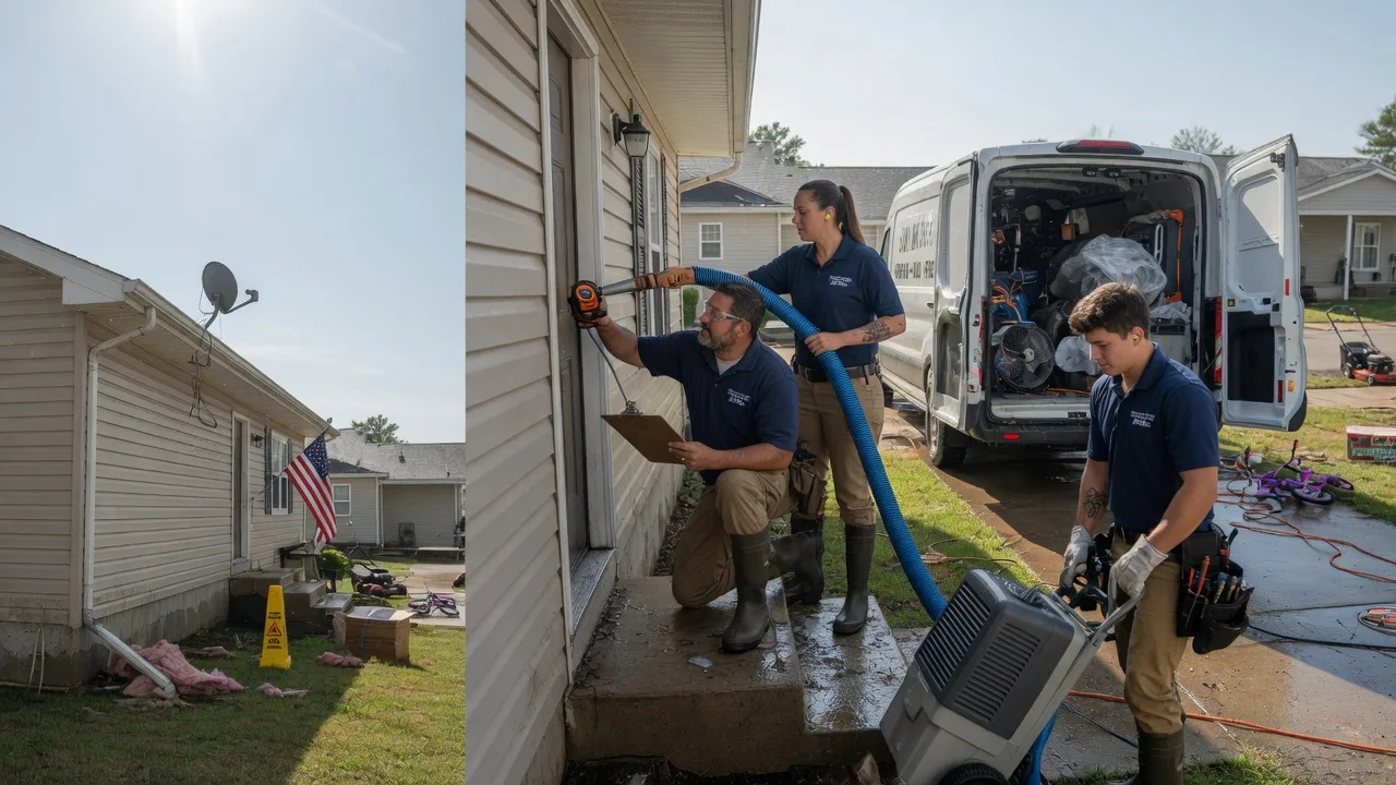 Ceiling Water Damage Restoration in Leonardville, KS near me