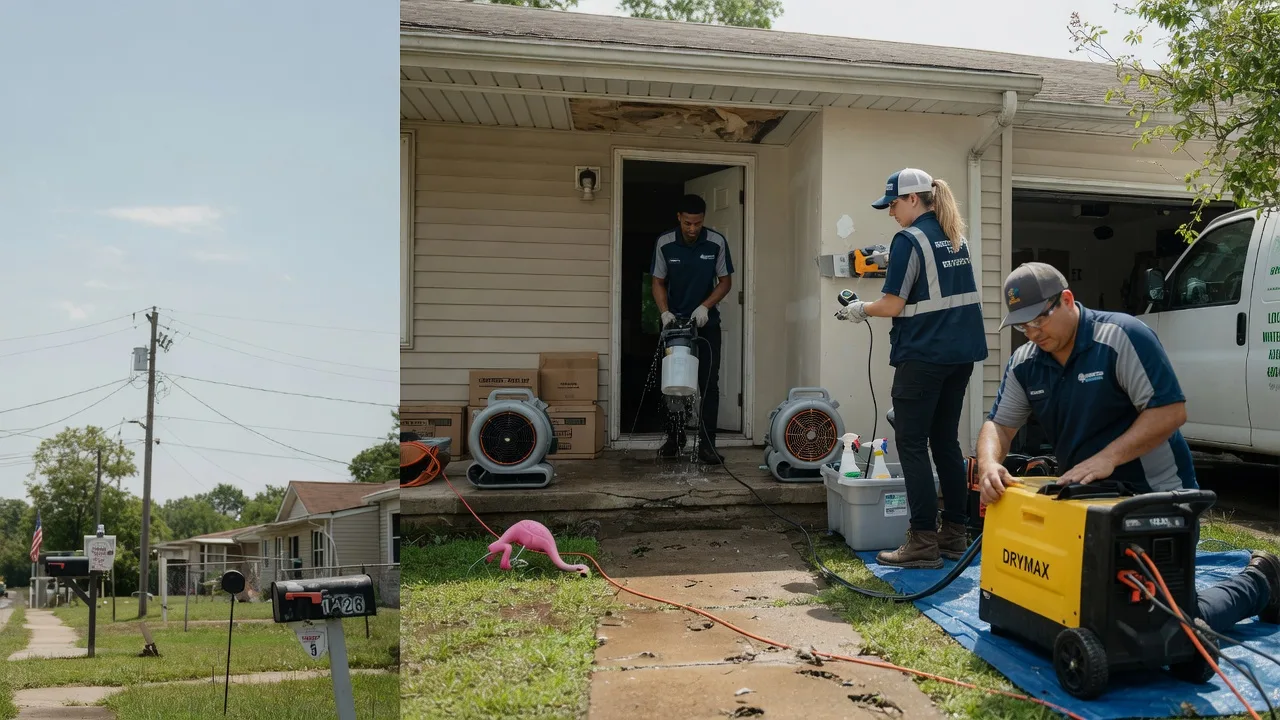 Storm Damage Water Removal in Leonardville, KS near me